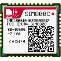 ماژول جی اس ام /جی پی آر اس SIM800C (فاقد بلوتوث)